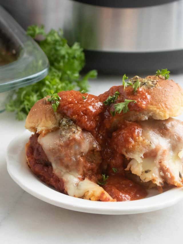 Instant Pot Meatballs and Meatball Sliders Recipe Story