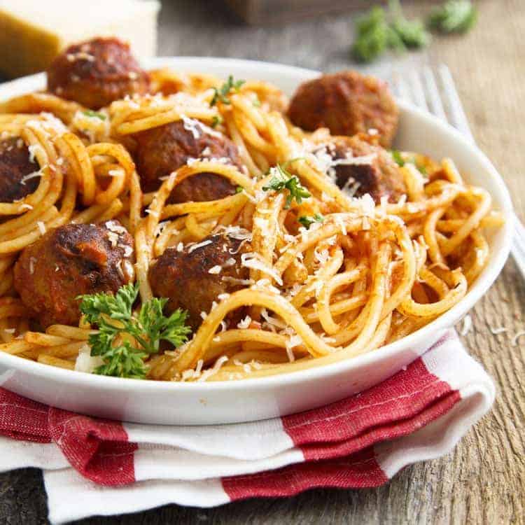 Instant Pot Spaghetti and Meatballs Recipe
