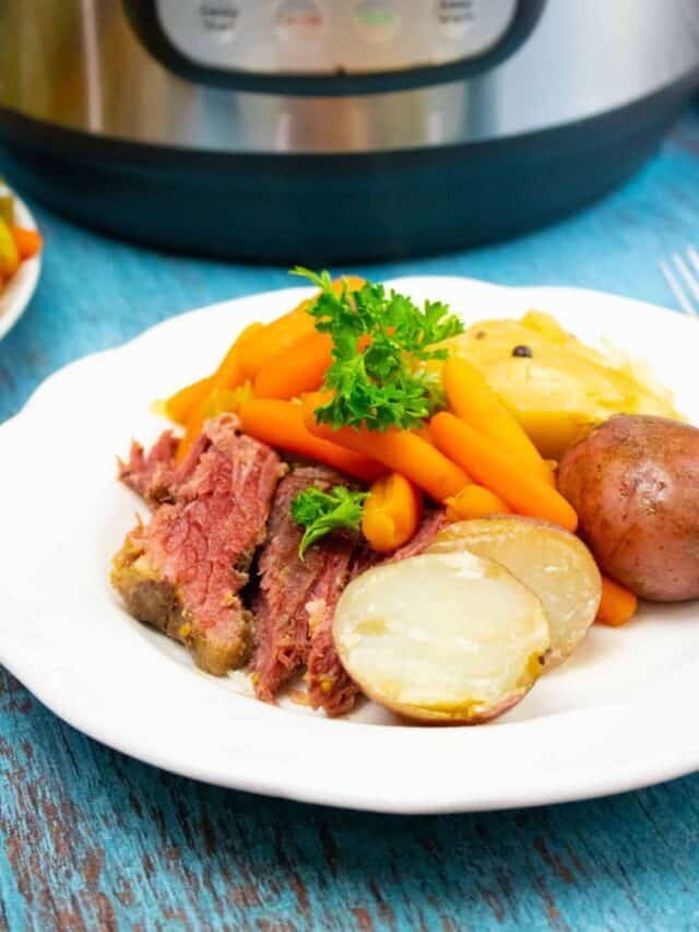 Instant Pot Corned Beef and Cabbage Story