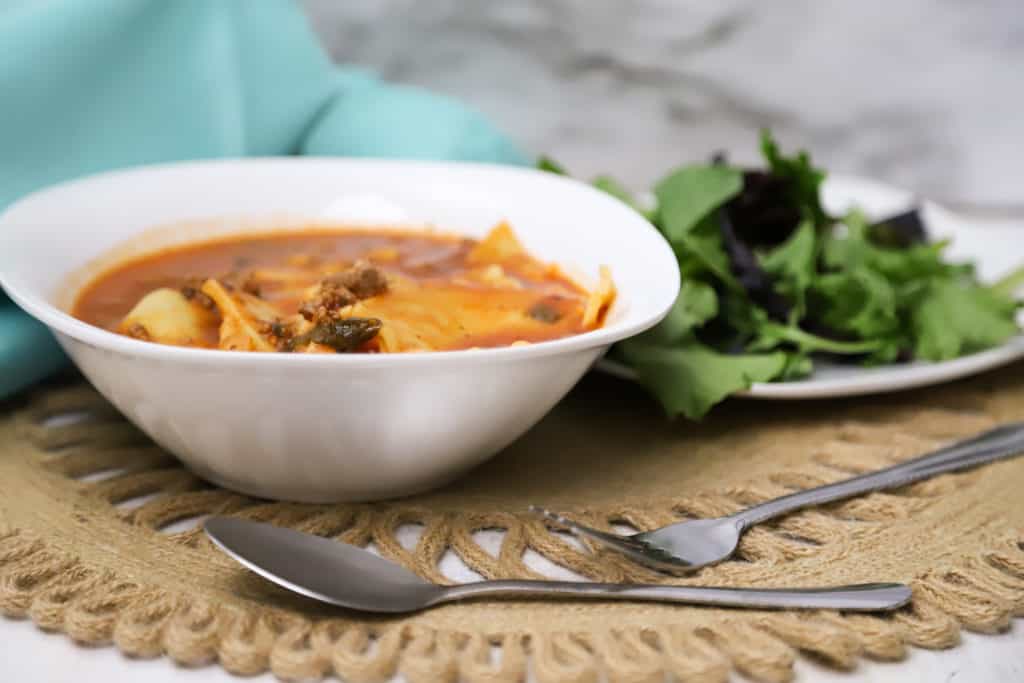 easy lasagna soup recipe