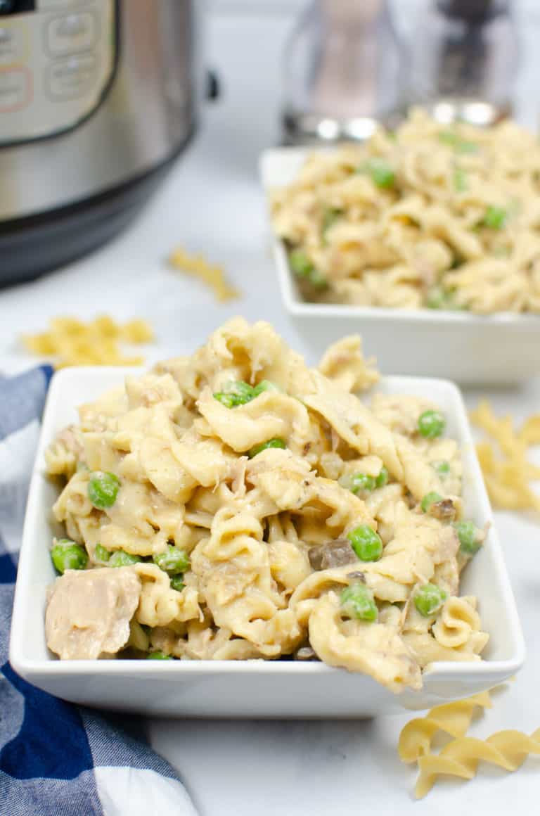 Instant Pot Tuna Noodle Casserole Recipe- Easy and Flavorful