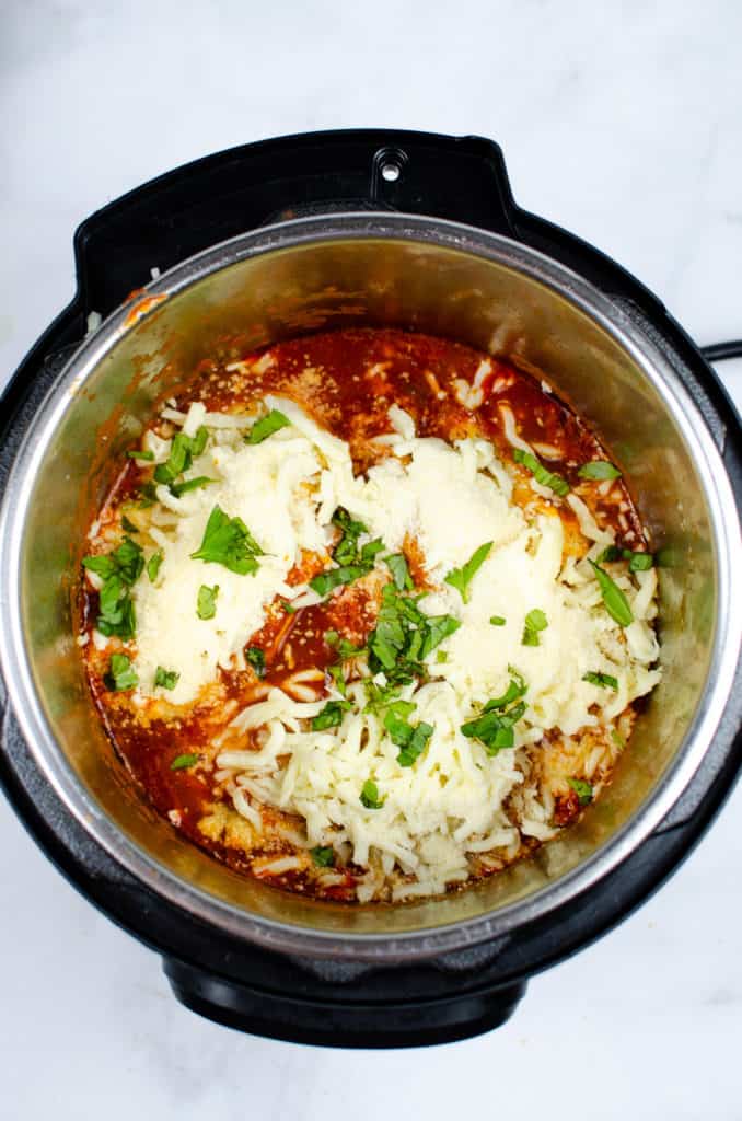 chicken parmesan with cheese in instant pot