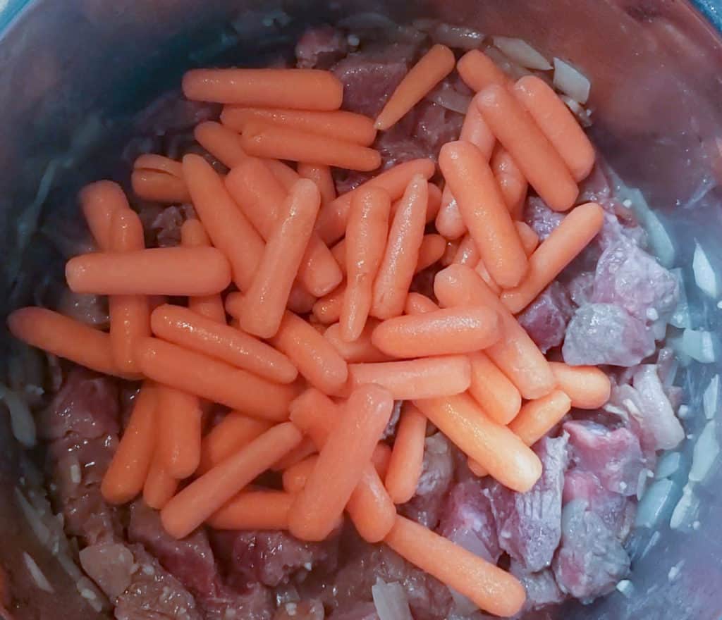 carrots with beef in instant pot