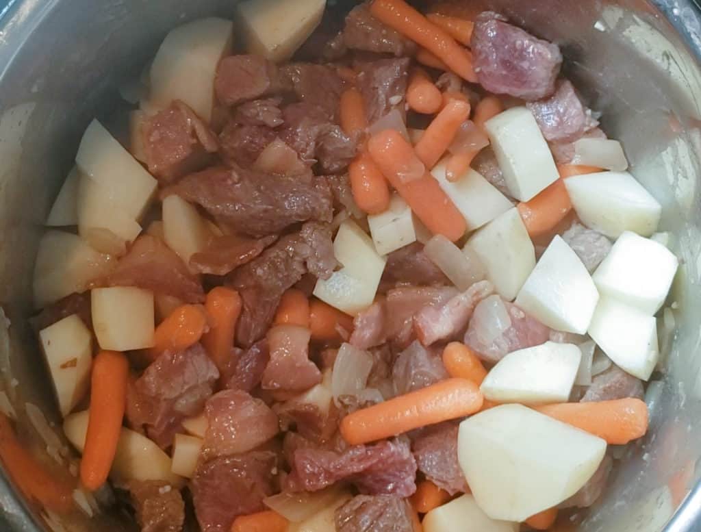 potatoes and carrots in instant pot beef stew