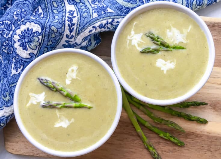 asparagus soup in the instant pot