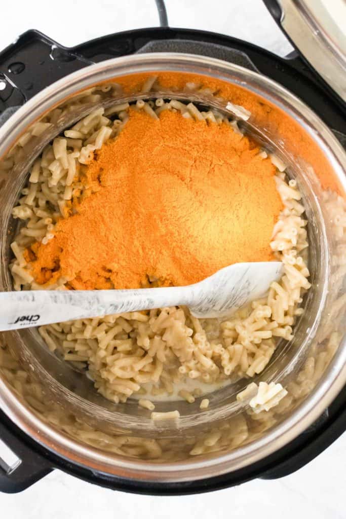 macaroni and cheese powder in instant pot inner pot